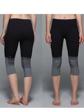 Lululemon Seamlessly Street Crop Leggings size 6